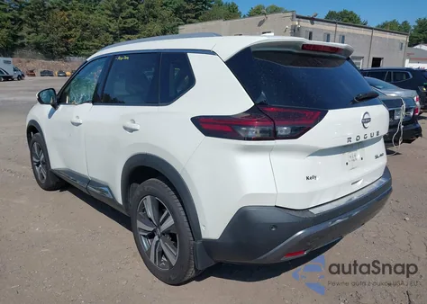 2022 Nissan Rogue Sl Intelligent Awd z USA, uszkodzony, nr VIN 5N1BT3CB4NC722698